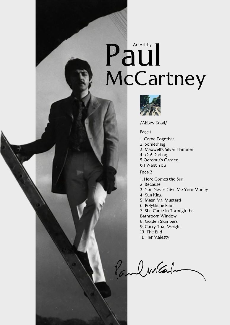 Cartell Paul McCartney